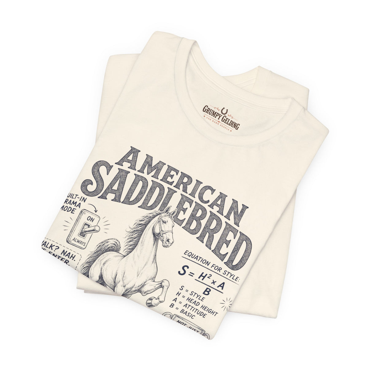 American Saddlebred Energy Graphic Tee