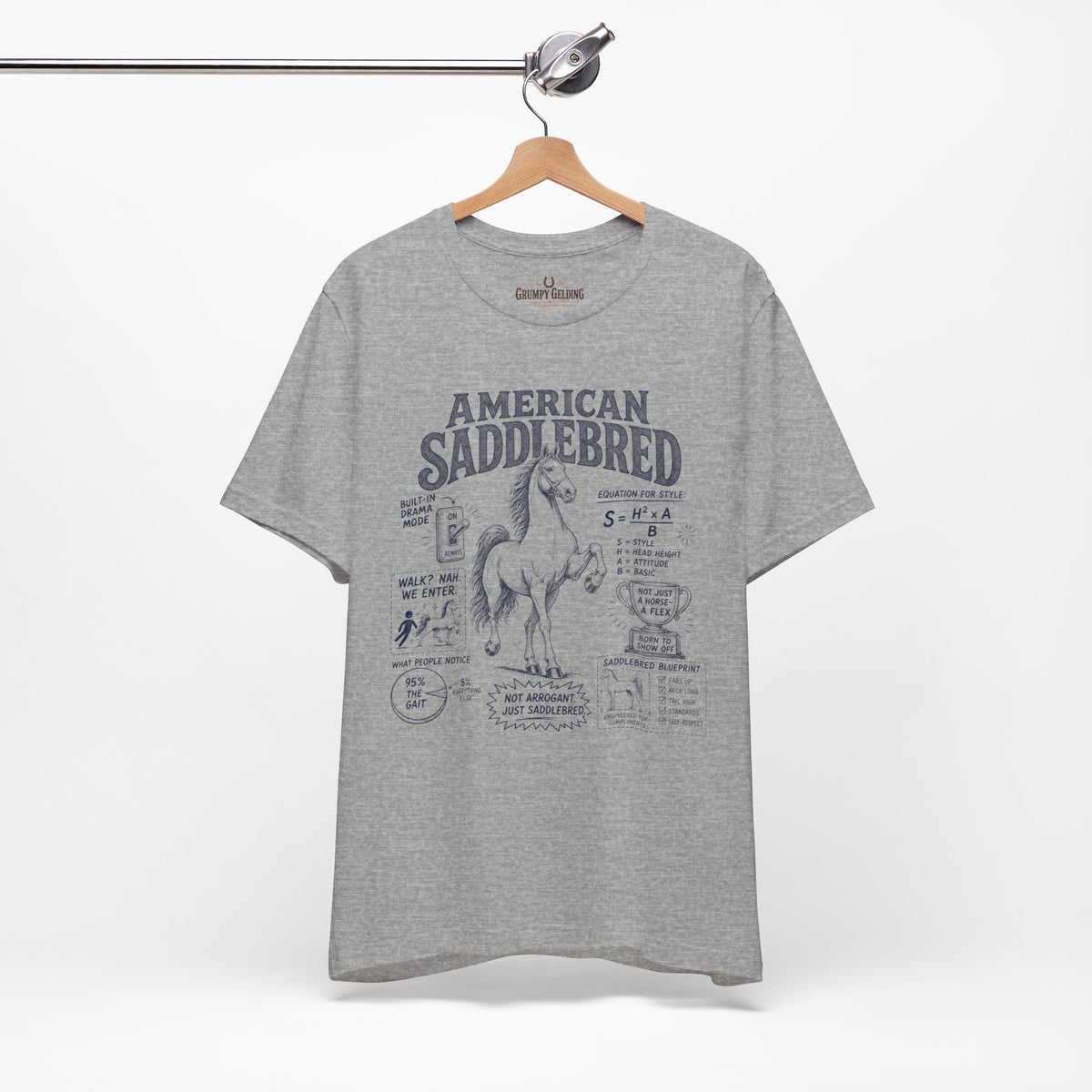 American Saddlebred Energy Graphic Tee