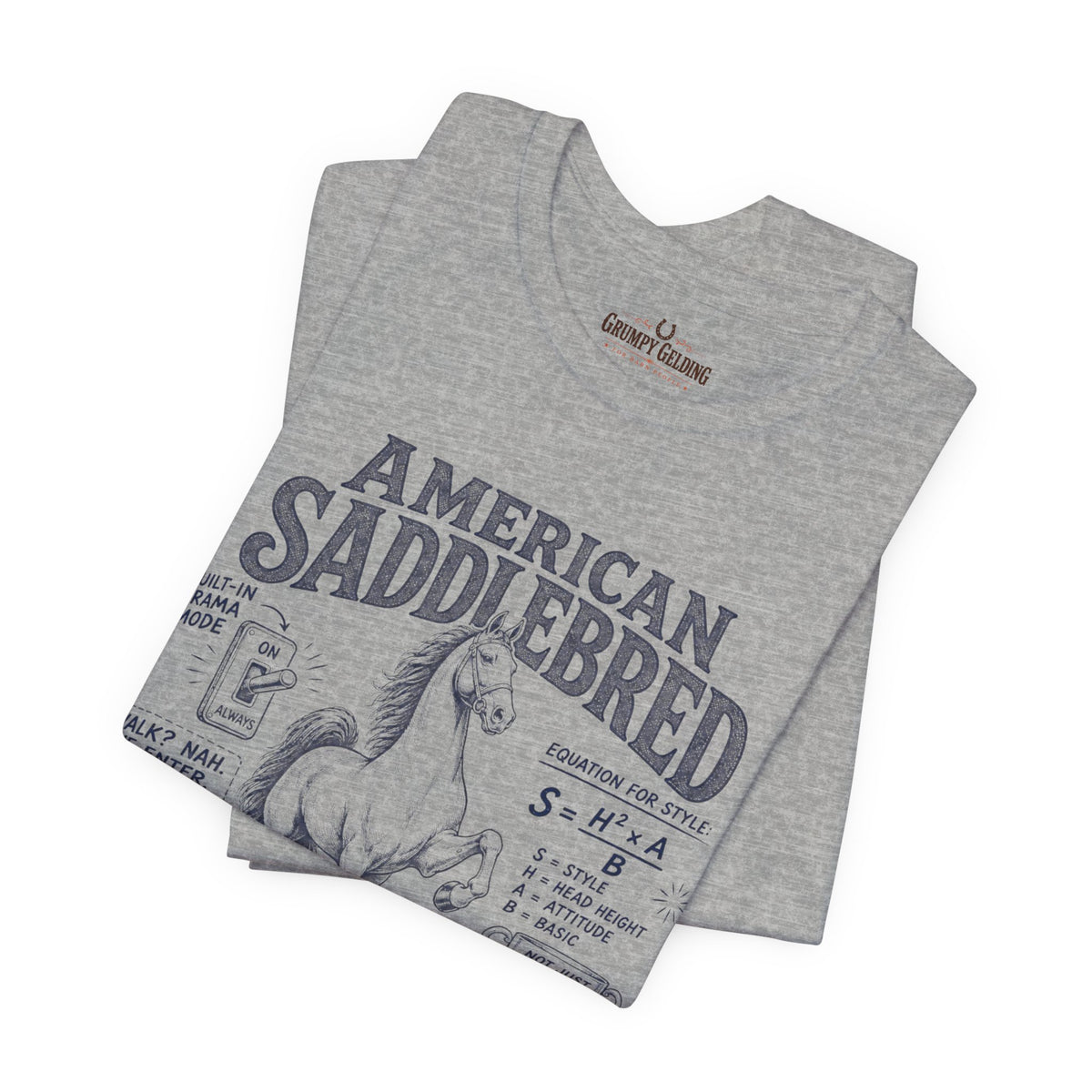 American Saddlebred Energy Graphic Tee