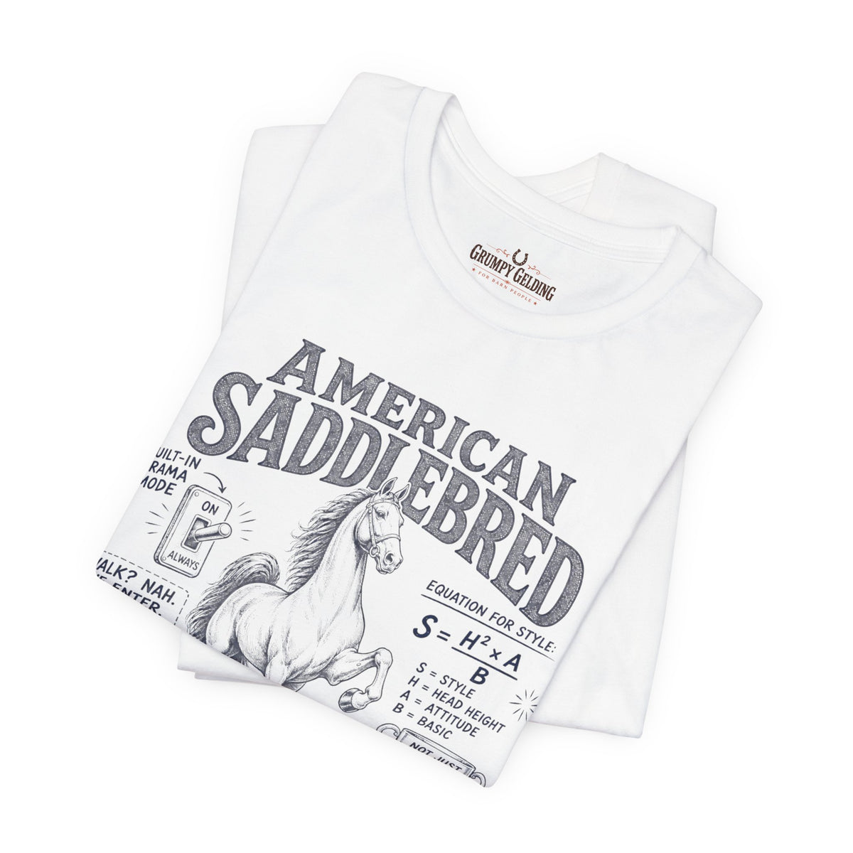 American Saddlebred Energy Graphic Tee